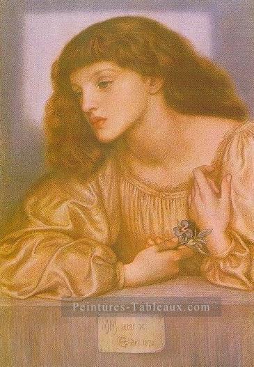 Mai Morris préraphaélite Confrérie Dante Gabriel Rossetti Peintures à l'huile